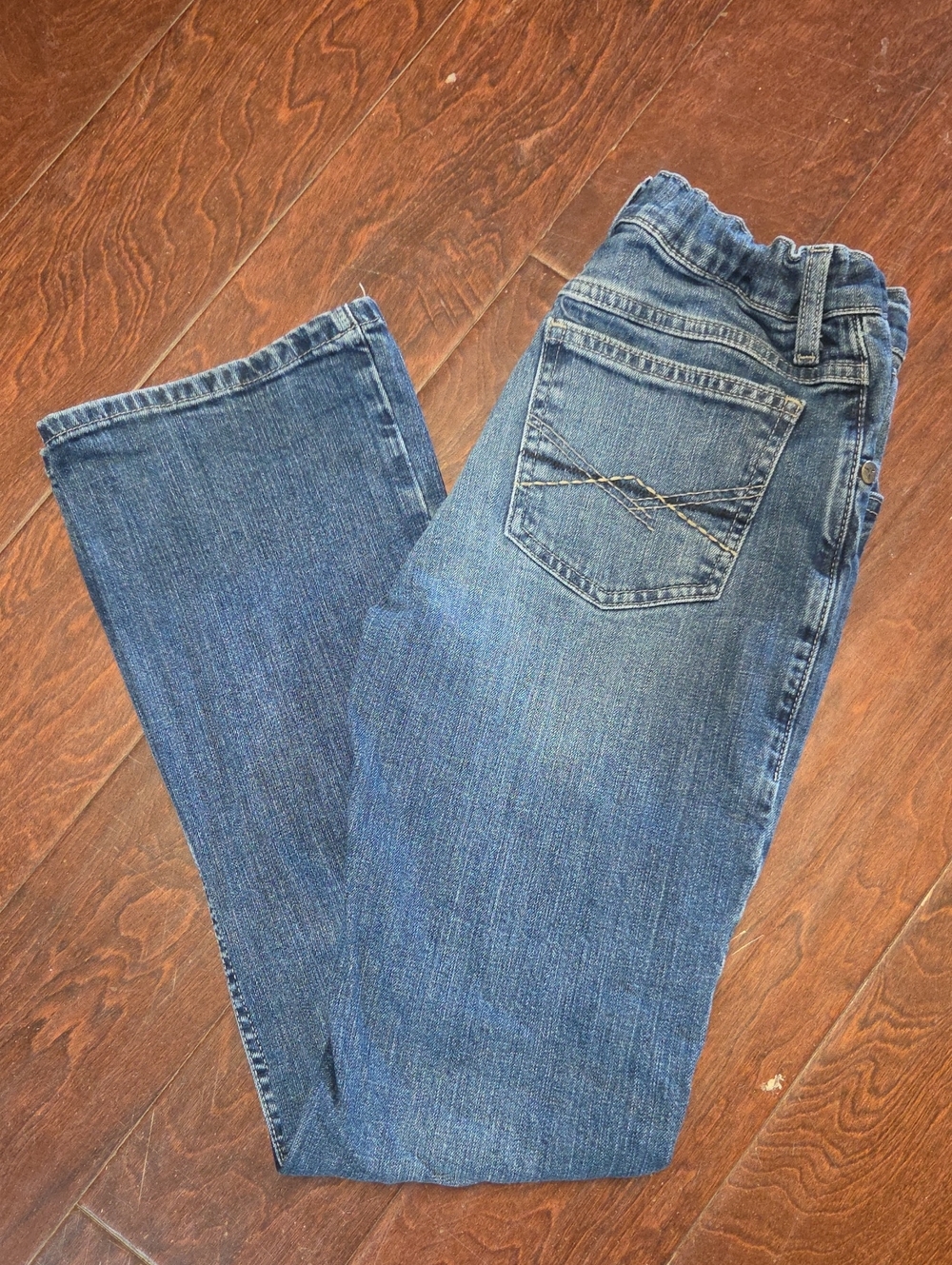 Boys 14 Reg Wrangler 20x Blue Denim Jeans